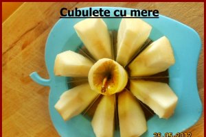 Cubulete cu mere