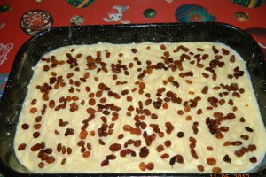 Macaroane cu branza si stafide