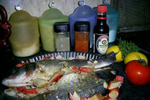 Biban de mare cu surimi