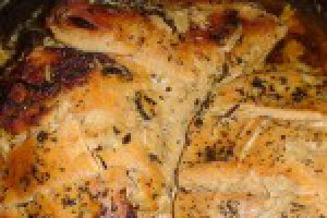 Piept de curcan cu sos de mere