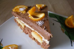Tort cu piscoturi si ciocolata