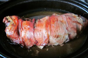 Muschiulet de porc umplut