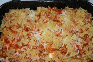Farfalle a la bolognese