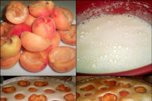 Clafoutis cu caise