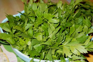 Pasta de leustean pt iarna