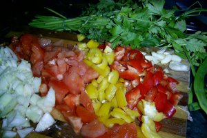Tocanita de vacuta cu legume