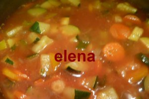 Ciorba acra cu bors si multe legume