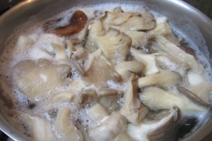 Ciuperci la tigaie
