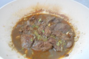 Ficat de pui cu usturoi si broccoli