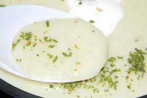 Supa crema de cartofi