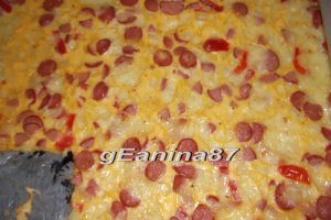 Frittata cu crenvursti