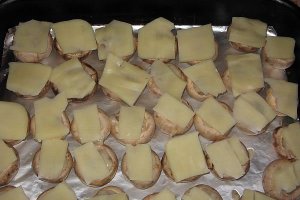 Ciuperci umplute la cuptor