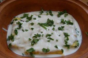 Cannelloni cu branza si verdeata