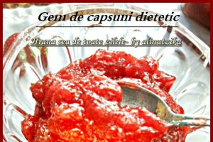 Gem de capsuni dietetic