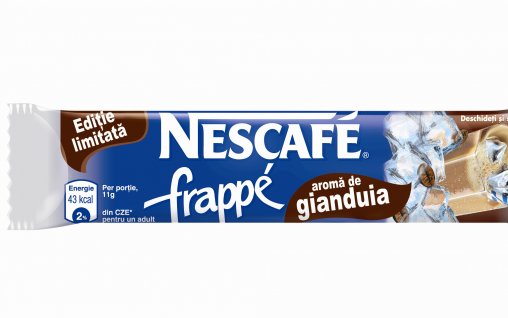 Racoreste-ti vara cu noul NESCAFE Frappe cu aroma de Gianduia!