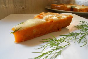 Tarta & briose cu tomate si mozzarella