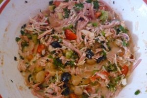 Budinca aperitiv din paste