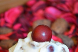 Cherry cupcakes