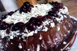 Tort  "Amandina" cu cirese