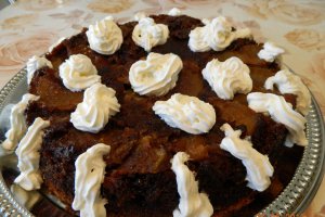 Tort cu mere in caramel