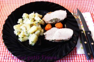 Pulpa de porc la cuptor