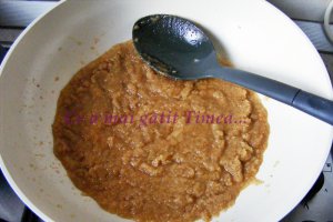 Paste linguini integrale cu pesmet