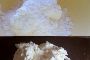 Prajitura cu ciocolata, crema mascarpone si capsuni
