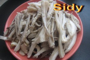 Bors din ciuperci pleurotus