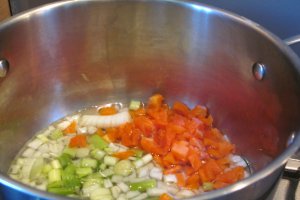 Ciorba cu perisoare din carne de pui
