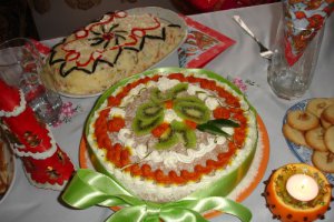 Tort cu doua creme