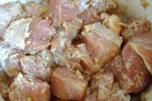 Porc dulce-acrisor cu orez basmati
