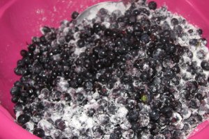 Blueberries pie