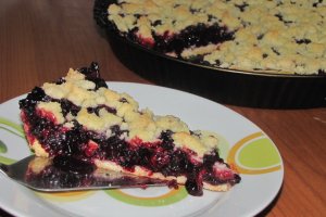 Blueberries pie