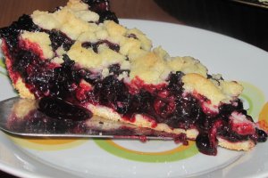 Blueberries pie