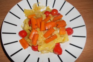 Garnitura de dovlecei si morcovi