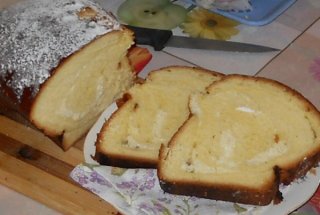 Cozonac cu branza