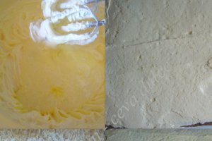Prajitura cu visine, nuca si crema de vanilie