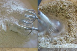 Prajitura cu visine, nuca si crema de vanilie