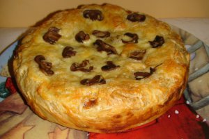 Quiche cu ciuperci