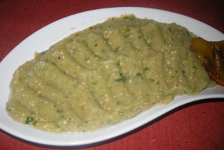 Salata de vinete cu dovlecei si ardei copt