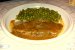 Carne cu sos de morcovi si garnitura de mazare-5