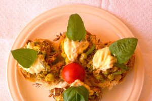 Papara cu flori Benedict