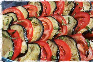 Sufleu de rosii cu vinete