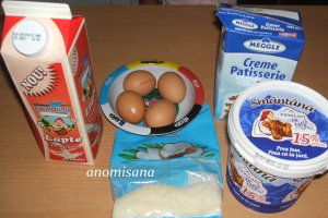 Inghetata cu nuca de cocos