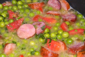 Mazare verde cu carnaciori