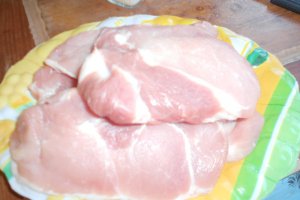 Cotlet de porc marinat la gratar