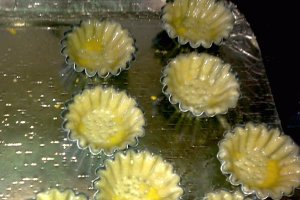 Tortulete cu crema de ciuperci