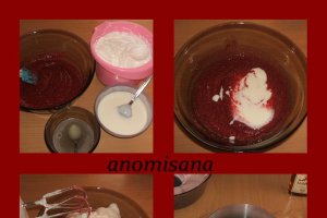 Tort cu blat ciocolatos si mousse de zmeura, acoperit cu ganash