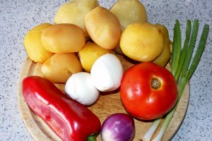 Salata orientala de cartofi
