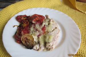 Pastrav urias cu legume la cuptor